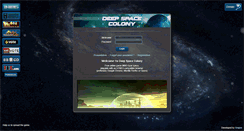 Desktop Screenshot of deep-space-colony.com